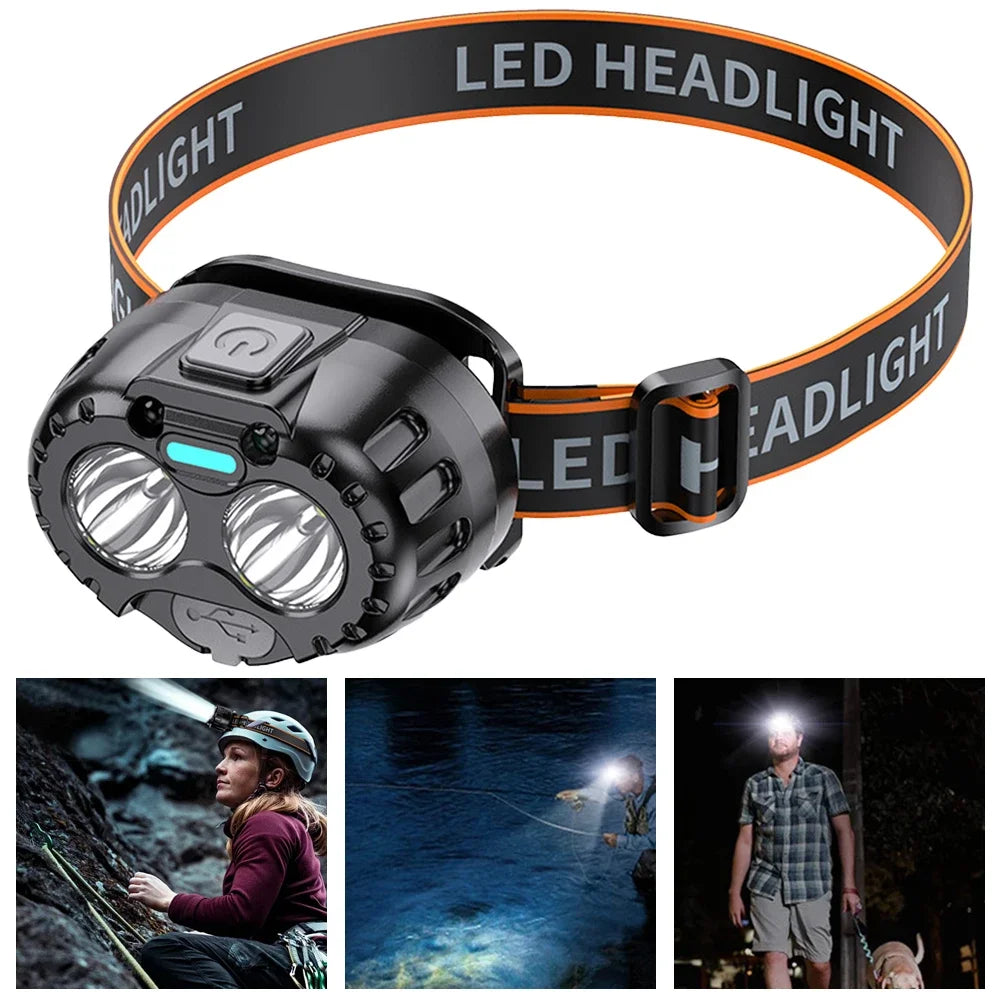 Vattentät LED Pannlampa – Perfekt för Outdoor
